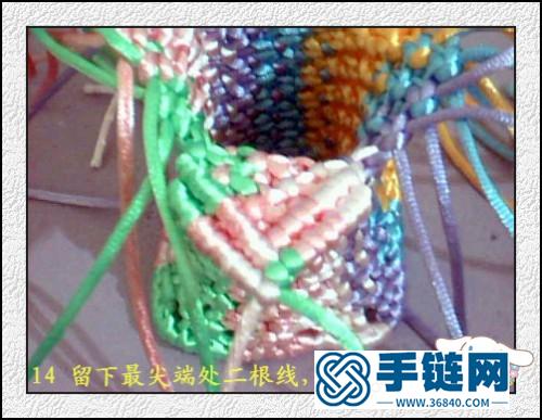 盛編漂亮又實用的方形筆筒教程