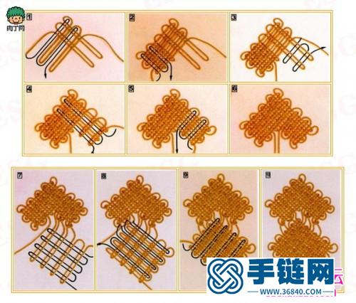 各種中國結的打法圖解教程