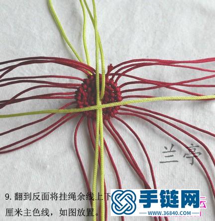 蘭亭一步步教你繩編女娃娃手機(jī)墜