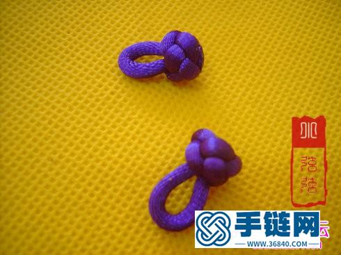 中國結(jié)葡萄掛飾的編法教程