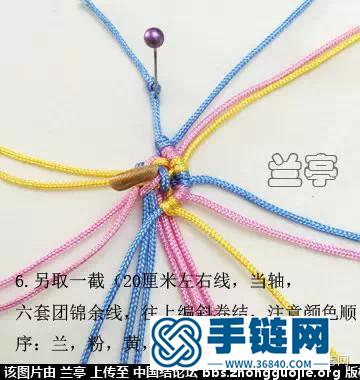 中國結做的創意彩色掛飾