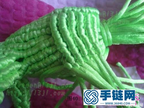 繩編的霸王龍教程圖