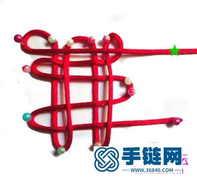 中國結(jié)盤長結(jié)的編結(jié)方法圖解