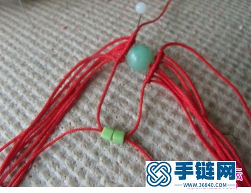 中國結手鏈的詳細編法步驟圖