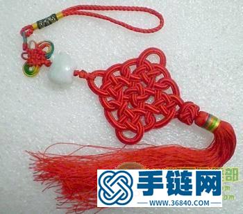 中國結十全結掛飾的編法教程