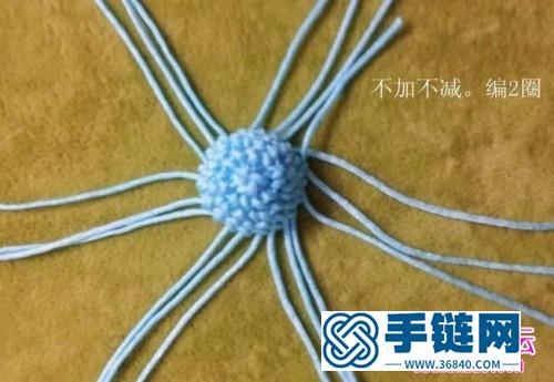 反卷結編心教程，中國結心形編法圖解