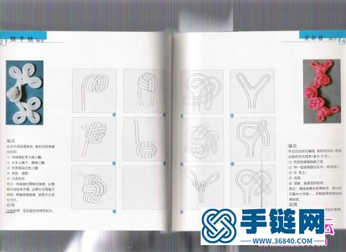 新編盤飾250種 紐扣·盤花·飾品（全書）