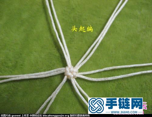 繩編小熊玩偶教程，中國結小熊玩偶編法步驟