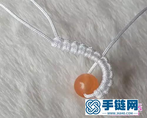 可愛(ài)的雀頭結(jié)戒指的編法教程