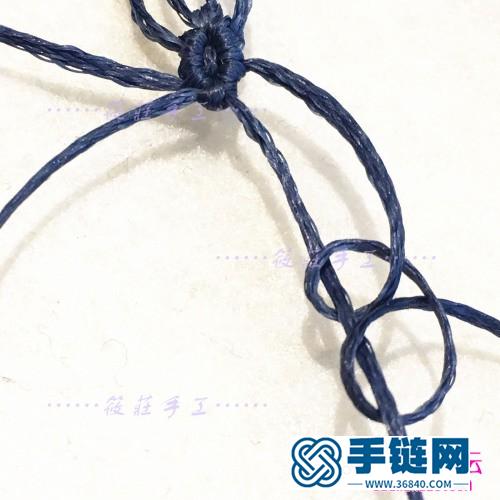 瑪瑙平安扣項鏈的制作方法