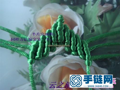 零基礎(chǔ)學(xué)習(xí)中國(guó)結(jié)石榴與桃心的編法，有詳細(xì)步驟