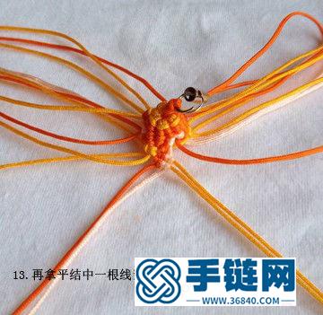 繩結流蘇掛件的制作方法