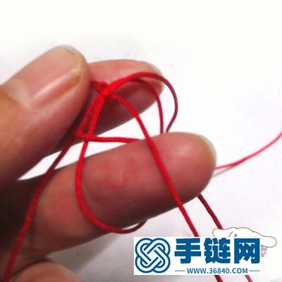 中國結戒指的編法圖解、步驟