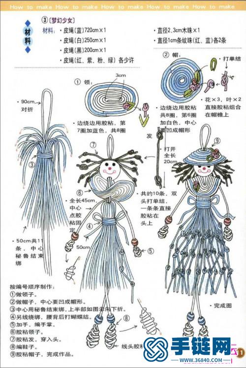 皮繩編織書，手編皮繩DIY