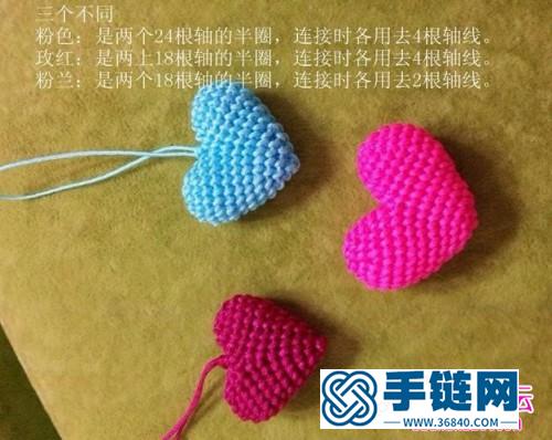 反卷結編心教程，中國結心形編法圖解