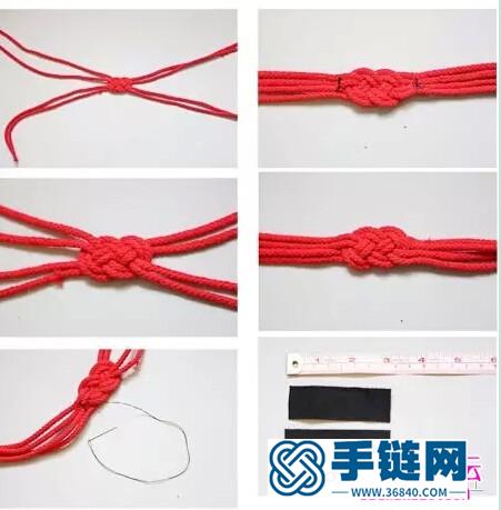 中國結發帶的編法教程