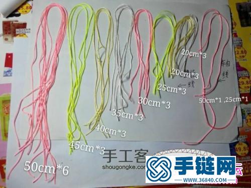 中國結編的粽子小飾品教程