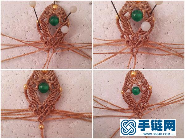 傳統結藝編法應用_編繩串珠耳環吊飾編法教學 