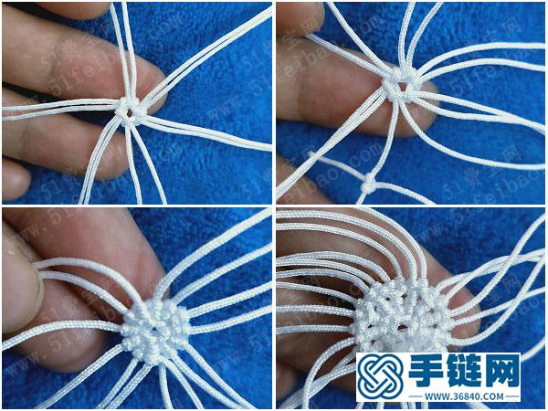 賀新年手工創意_鼠年吉祥編繩小老鼠玉線掛件 