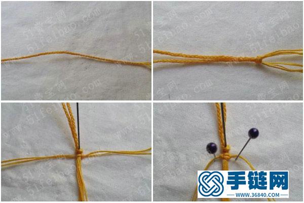 手工編織教程_簡單DIY中國結平安掛飾編法方法 