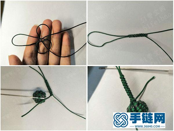 簡單DIY繩編榛子掛件制作教學 