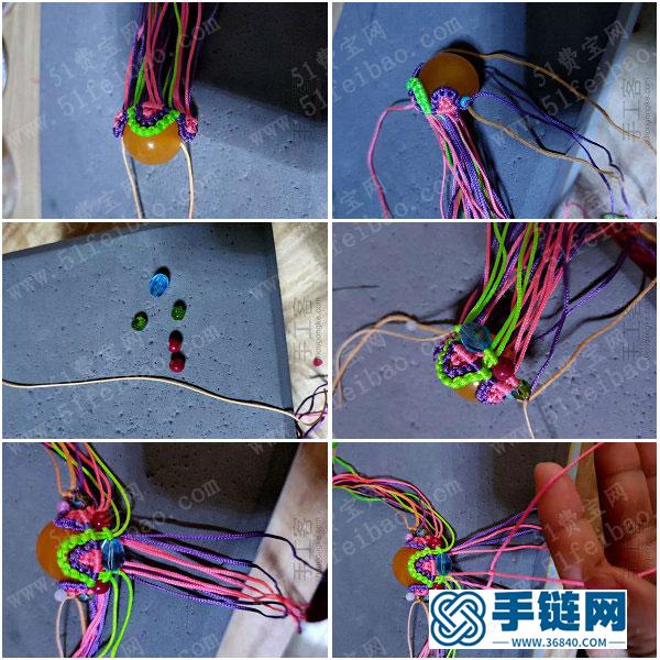 中國結手工教程_鳳冠花嫁刀馬旦編繩創意 