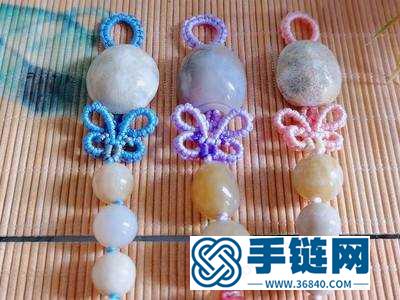 玉線編繩創意_怎么編法百搭的小蝴蝶 