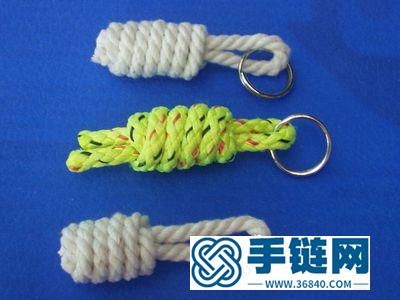 怎么通過手工編織做個鑰匙扣 