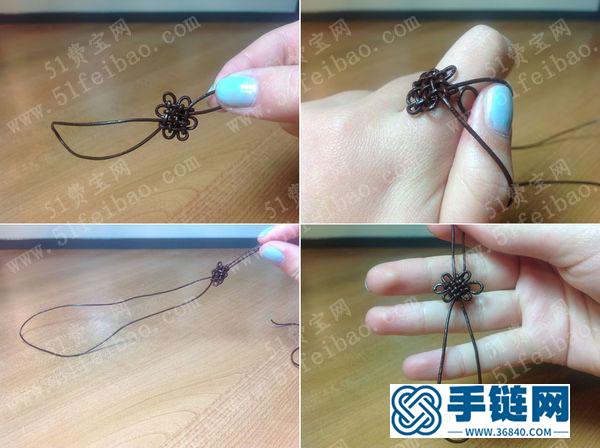 怎么做中國結盤長結繩編戒指 
