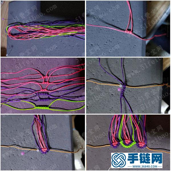 中國結手工教程_鳳冠花嫁刀馬旦編繩創意 