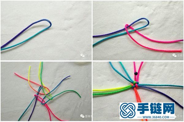 中國結編法創意_手工編織大花朵掛飾教程 