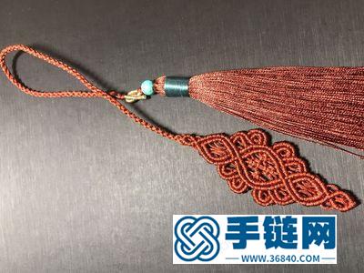 創(chuàng)意編法手工_美翻了的編繩孔雀翎書簽 