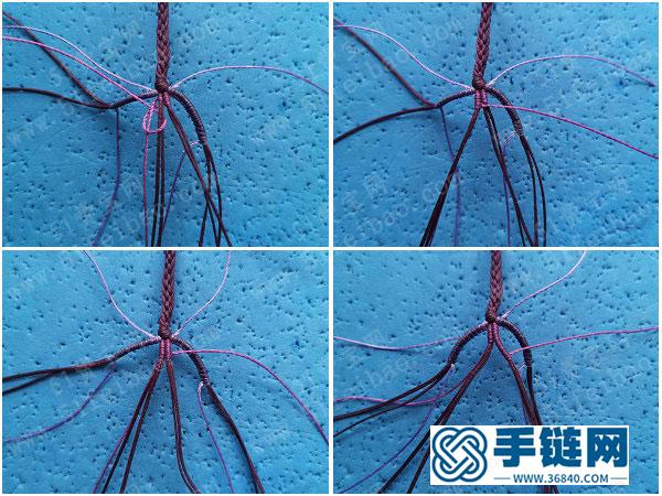 怎么做手工編織_項鏈繩云朵小尾扣圖解 