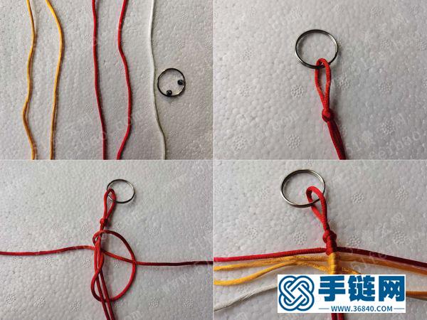 手工編織大全_簡單DIY大蝦鑰匙扣掛件教學圖 