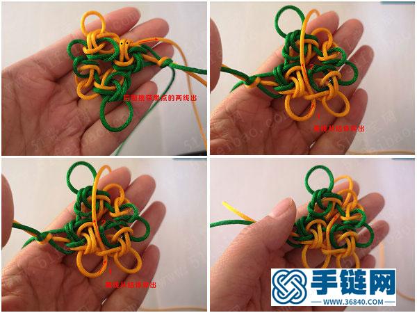 手工愛(ài)編法_冰花結(jié)菱形手編詳細(xì)圖解教程 