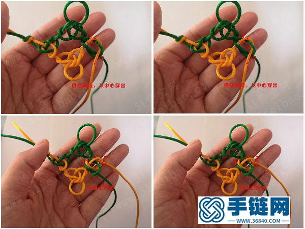 手工愛(ài)編法_冰花結(jié)菱形手編詳細(xì)圖解教程 