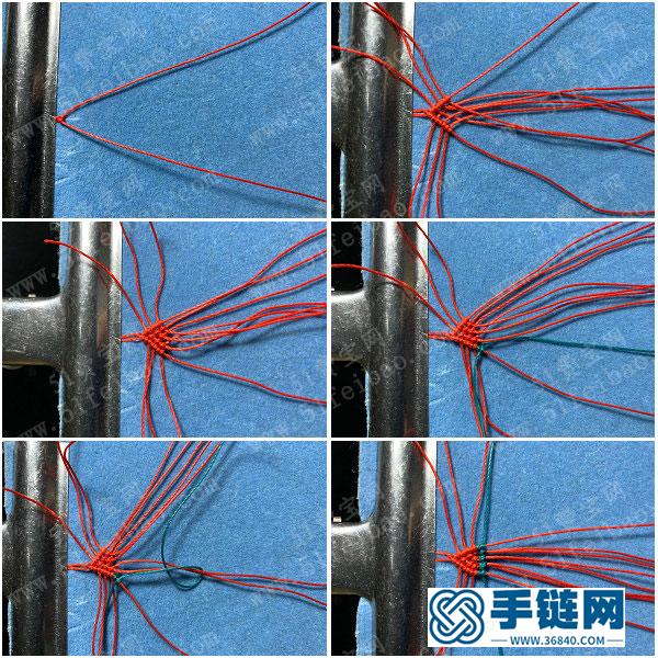 中國結手工編織_簡單DIY小火箭耳環編法圖解 