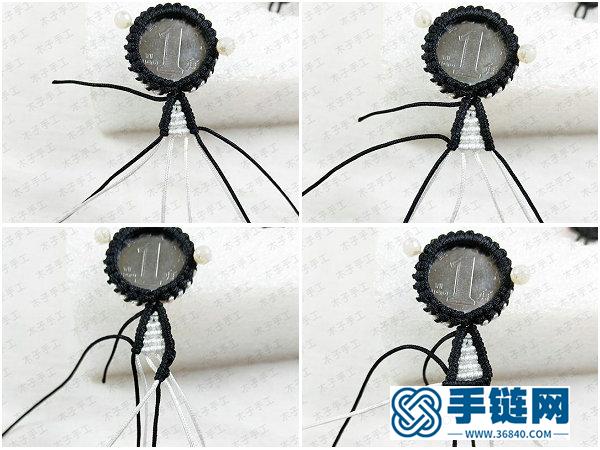 手工編織教程_如何用硬幣做一個招財貓掛件 
