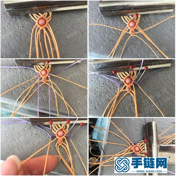 中國結編繩圖_編法多功能單珠小戒子教程 