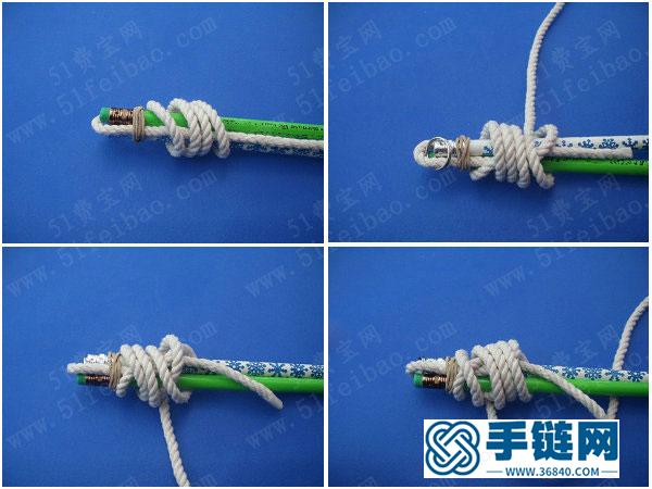 怎么通過手工編織做個鑰匙扣 