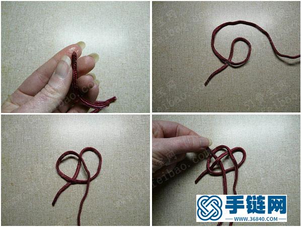 圖解如何簡單DIY傘兵繩編項鏈 