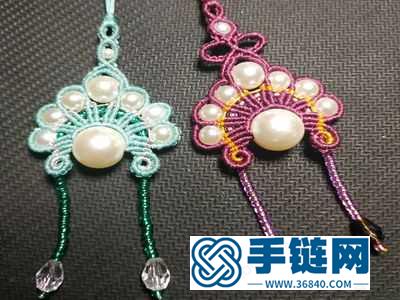 中國(guó)結(jié)簡(jiǎn)單DIY創(chuàng)意_如何做迷你編繩花嫁圖解 