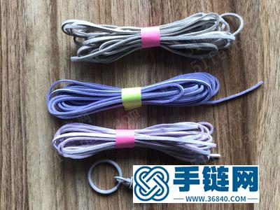 手工編織作品_簡單DIY鑰匙扣上小球配飾 