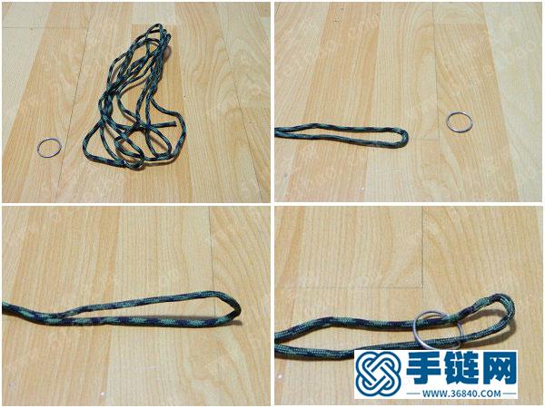 怎么做一個手工編織鑰匙扣 