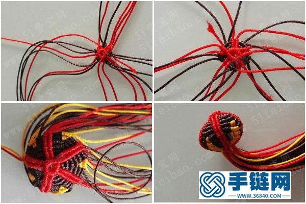 平安掛件裝飾_簡單DIY中國結繩編葫蘆教程 