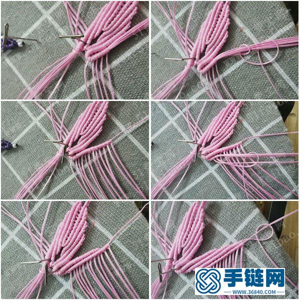 編繩仿真花裝飾制作_簡單DIY蠟線編法百合花教程 