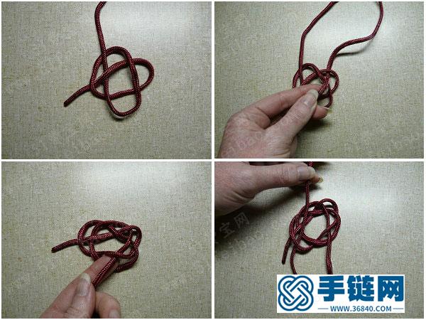 圖解如何簡單DIY傘兵繩編項鏈 