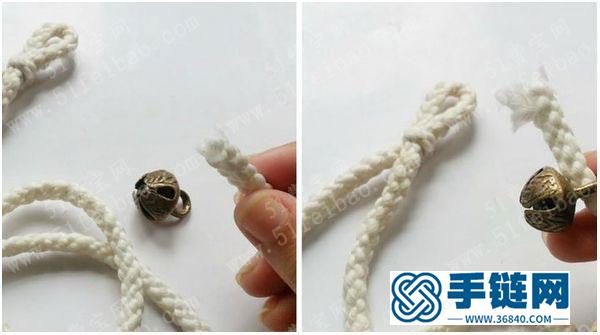 手編鈴鐺手環手繩的制作教學 