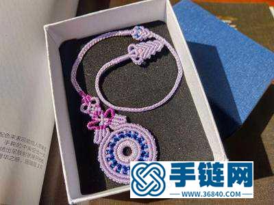 創(chuàng)意手工書簽的做法_蠟線編繩迷你小書簽 