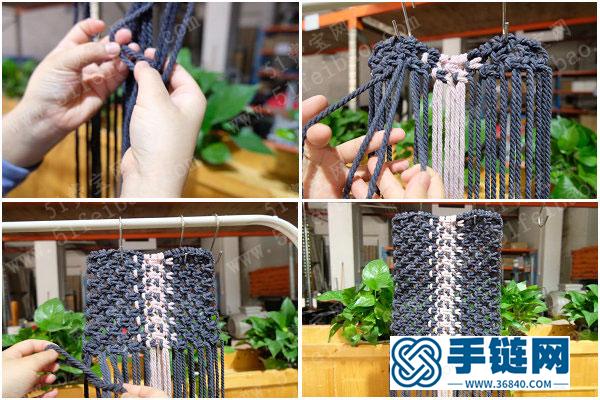Macrame編法教程_好看的編繩百搭包包簡單DIY圖解 